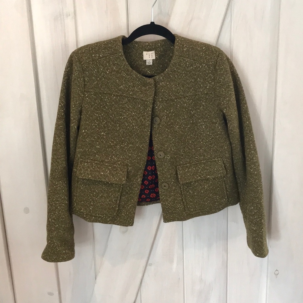 A New Day green tweed jacket